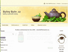 Tablet Screenshot of bylinybylin.cz